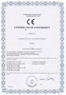 Certifikát CE